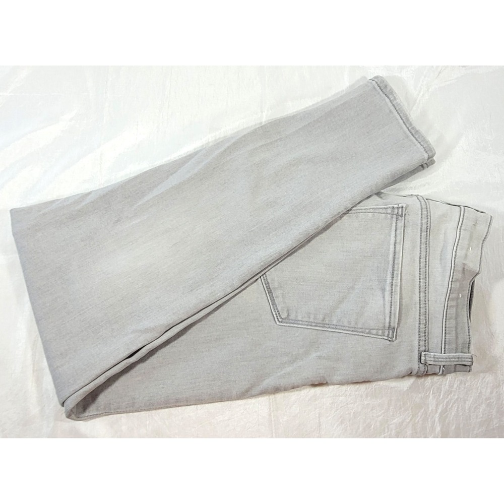 Banana Republic Women's Distressed Ripped Lt Gray Skinny Ankle Jeans - 28